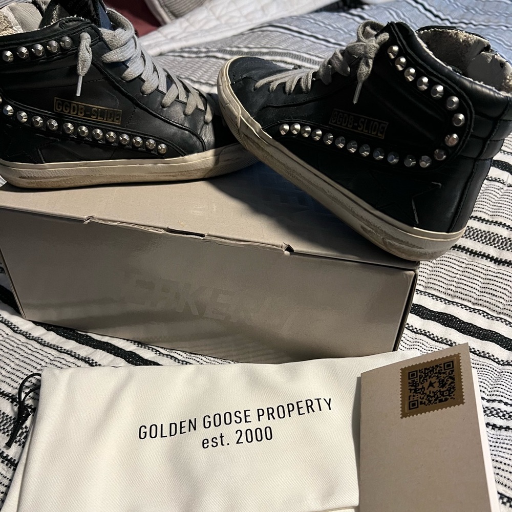Golden Goose slides